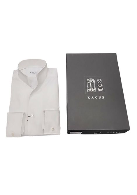 camicia collo coreano con polsino doppio uso XACUS | Camicie | 16113 541ML001